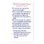 The Star Spangled Banner (1) business cards