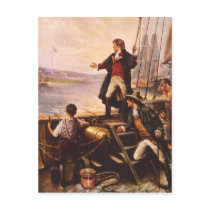The Star Spangled Banner by Percy Moran Post Cards