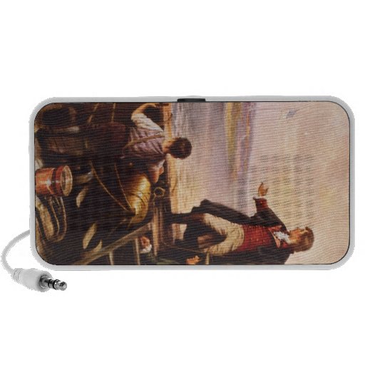 The Star Spangled Banner by Percy Moran iPhone Speakers