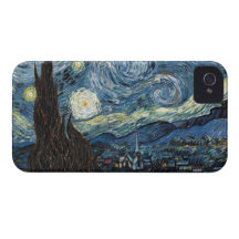 The Starry Night by Vincent van Gogh Case iPhone 4 Case-Mate Case