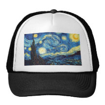 The Starry Night Mesh Hats