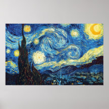 The Starry Night Print