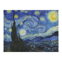 The Starry Night - Van Gogh (1888) Gallery Wrap Canvas