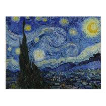 The Starry Night - Van Gogh (1888) postcards
