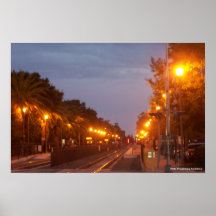 The Station at Dusk Print
