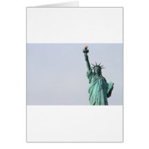 The Statue of Liberty Greeting Card