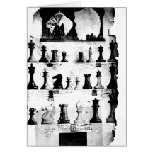 The Staunton Chessmen Patent Drawing Card