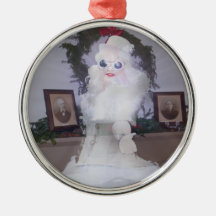 The Steampunk Ghost of Christmas Past Christmas Ornaments