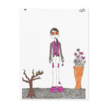 The stone garden post cards