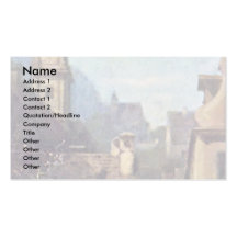 The Stork By Spitzweg, Carl Business Cards