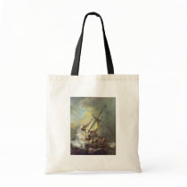 The Storm On The Sea Of Galilee. By Rembrandt Van Bag