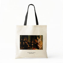 The Story Of St. Nicholas By Lilio Andrea Canvas Bag