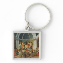 The Story of Virginia, c.1500 Key Chain