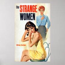 The Strange Women Vintage Poster