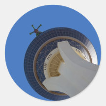 The Stratosphere Round Sticker