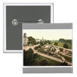 The Stray, Harrogate, England rare Photochrom Pinback Button