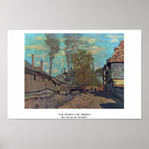 The Stream Of Robec By Claude Monet Posters