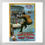 "The Streets of New York" Poster