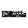 THE STRIPER COAST, RHODE ISLAND BUMPER STICKER
