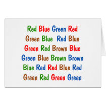 The Stroop Test