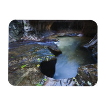 The Subway slot canyon Vinyl Magnets