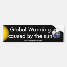 The Sun l'a fait Autocollants Pour Voiture