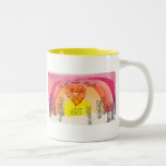 The Sun Never Sets On Art Watercolor Mixed Media Mugs