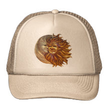 The Sun, The Moon, The Kiss Trucker Hat