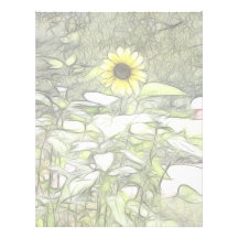 The Sunflower Garden Letterhead Template