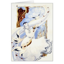 The Swan Queen Card