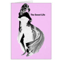 The sweet life greeting cards