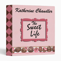 The Sweet Life Recipe Binder by SRF