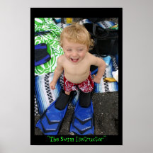 "The Swim Instructor" Poster