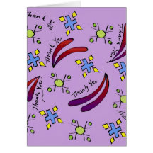 The Swish Thank you Card