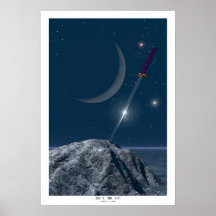 The sword and the moon poster