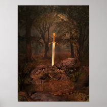 The Sword in the Stone Print