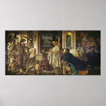 The Symposium (Second Version) by Anselm Feuerbach Poster