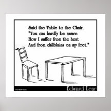The Table and the Chair Posters