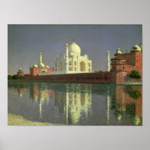 The Taj Mahal, 1874-76 Posters