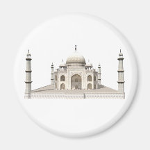 The Taj Mahal: 3D Model: Fridge Magnets