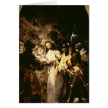 The Taking of Christ, c.1798 Card