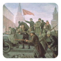 The Taking of the Moscow Kremlin in 1917, 1938 Stickers
