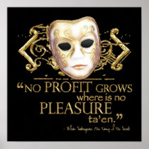 The Taming of the Shrew Quote (Gold Version)