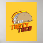 THE TASTY TACO POSTER