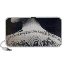 The tattooed flapper - love one another laptop speakers