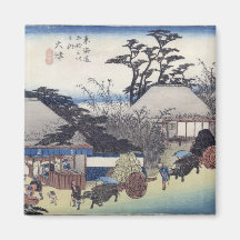 The Teahouse at the Spring, Otsu Fridge Magnets