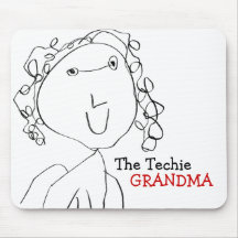 The Techie Grandma mousepad