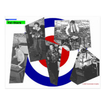 The Tel-stars Postcard