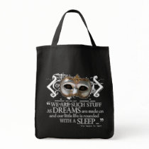 The Tempest Quote Canvas Bags