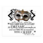The Tempest Quote Postcards